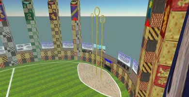 terreno de juego harry potter
